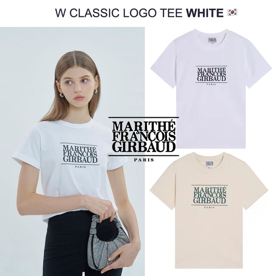 OUTLETS ready to ship Marithe T-shirt, authentic Korean