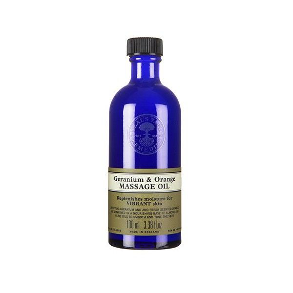 Neals yard remedies Geranium & Orange Massage Oil 100 ml